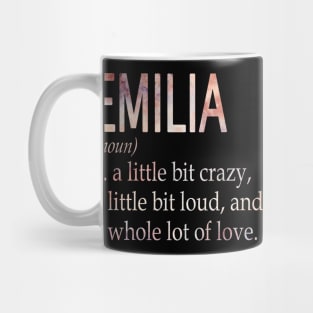 Emilia Girl Name Definition Mug